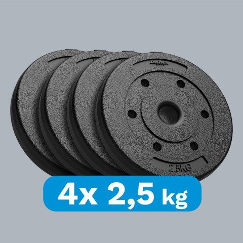 ZESTAW OBCIĄŻEŃ BITUMICZNYCH 4x2.5KG, OTWÓR 31MM, REBEL ACTIVE ZESTAW OBCIĄŻEŃ BITUMICZNYCH 4x2.5KG, OTWÓR 31MM, REBEL ACTIVE