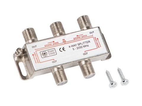77-218# ROZGAŁĘŹNIK F:GN-4GN BZT DUŻY 5-2050MHZ 77-218# ROZGAŁĘŹNIK F:GN-4GN BZT DUŻY 5-2050MHZ
