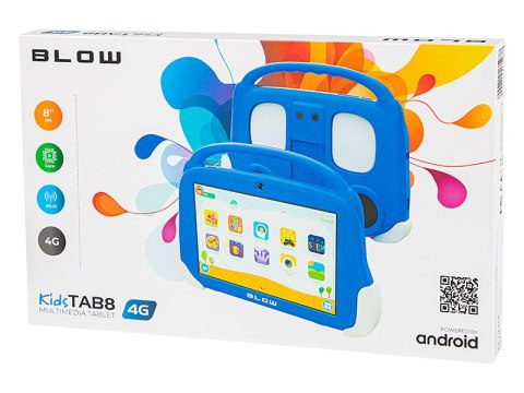 79-068# TABLET KIDSTAB8 4G BLOW 4/64GB NIEBIESKIE ETUI 79-068# TABLET KIDSTAB8 4G BLOW 4/64GB NIEBIESKIE ETUI