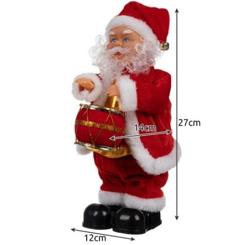 MIKOŁAJ GRAJĄCY- FIGURKA 30CM RUHHY 22162 MIKOŁAJ GRAJĄCY- FIGURKA 30CM RUHHY 22162