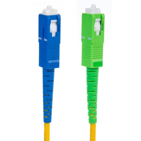 PATCHCORD ŚWIATŁOWÓD KABEL MACLEAN, SC/APC-SC/UPC SM 9/125 LSZH, JEDNOMODOWY, DŁUGOŚĆ 1M, SIM PLEx, G657A2, MCTV-401 PATCHCORD ŚWIATŁOWÓD KABEL MACLEAN, SC/APC-SC/UPC SM 9/125 LSZH, JEDNOMODOWY, DŁUGOŚĆ 1M, SIM PLEx, G657A2, MCTV-401