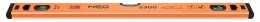 POZIOMNICA ALUMINIOWA S 300, 3 LIBELLE, 60 CM