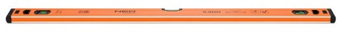 POZIOMNICA ALUMINIOWA S 300, 3 LIBELLE, 80 CM POZIOMNICA ALUMINIOWA S 300, 3 LIBELLE, 80 CM