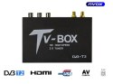 SAMOCHODOWY TUNER TELEWIZJI CYFROWEJ DVBT/T2 HEVC/H.265 USB HDMI AV