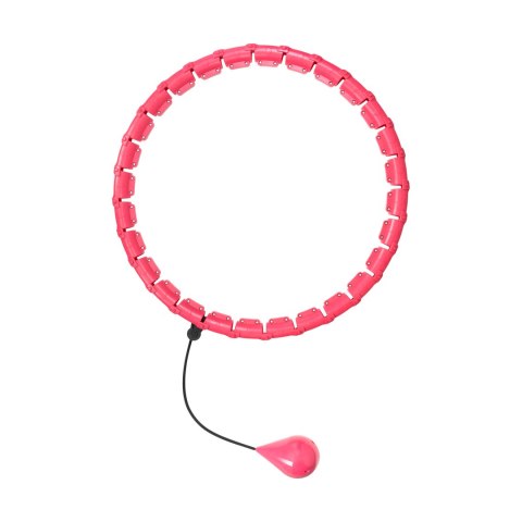 SMART HULA HO P ODCHUDZAJĄCE KOŁO Z WY PUSTKAMI I OBCIĄŻENIEM 50CM, RÓŻOWE, REBEL ACTIVE SMART HULA HO P ODCHUDZAJĄCE KOŁO Z WY PUSTKAMI I OBCIĄŻENIEM 50CM, RÓŻOWE, REBEL ACTIVE