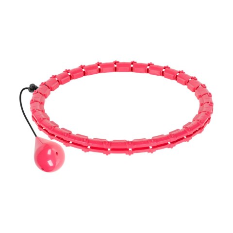 SMART HULA HO P ODCHUDZAJĄCE KOŁO Z WY PUSTKAMI I OBCIĄŻENIEM 50CM, RÓŻOWE, REBEL ACTIVE SMART HULA HO P ODCHUDZAJĄCE KOŁO Z WY PUSTKAMI I OBCIĄŻENIEM 50CM, RÓŻOWE, REBEL ACTIVE