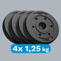 ZESTAW OBCIĄŻEŃ BITUMICZNYCH 4x1.25KG, OTWÓR 31MM, REBEL ACTIVE