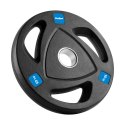 ZESTAW OBCIĄŻEŃ ŻELIWNYCH GUMOWANYCH 2x10KG, OTWÓR OLIM PIJSKI 51MM, REBEL ACTIVE