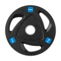 ZESTAW OBCIĄŻEŃ ŻELIWNYCH GUMOWANYCH 2x10KG, OTWÓR OLIM PIJSKI 51MM, REBEL ACTIVE