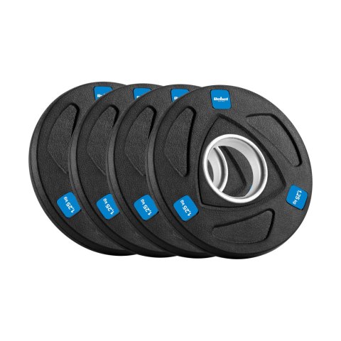 ZESTAW OBCIĄŻEŃ ŻELIWNYCH GUMOWANYCH 4x1.25KG, OTWÓR OLIM PIJSKI 51MM, REBEL ACTIVE ZESTAW OBCIĄŻEŃ ŻELIWNYCH GUMOWANYCH 4x1.25KG, OTWÓR OLIM PIJSKI 51MM, REBEL ACTIVE