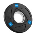 ZESTAW OBCIĄŻEŃ ŻELIWNYCH GUMOWANYCH 4x1.25KG, OTWÓR OLIM PIJSKI 51MM, REBEL ACTIVE