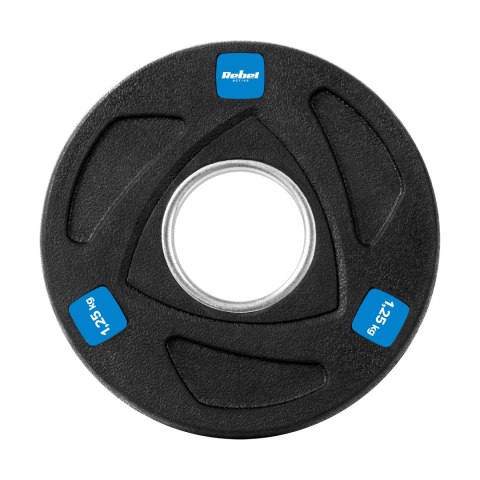 ZESTAW OBCIĄŻEŃ ŻELIWNYCH GUMOWANYCH 4x1.25KG, OTWÓR OLIM PIJSKI 51MM, REBEL ACTIVE ZESTAW OBCIĄŻEŃ ŻELIWNYCH GUMOWANYCH 4x1.25KG, OTWÓR OLIM PIJSKI 51MM, REBEL ACTIVE
