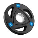 ZESTAW OBCIĄŻEŃ ŻELIWNYCH GUMOWANYCH 4x2.5KG, OTWÓR OLIM PIJSKI 51MM, REBEL ACTIVE