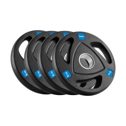 ZESTAW OBCIĄŻEŃ ŻELIWNYCH GUMOWANYCH 4x5KG, OTWÓR OLIM PIJSKI 51MM, REBEL ACTIVE