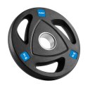 ZESTAW OBCIĄŻEŃ ŻELIWNYCH GUMOWANYCH 4x5KG, OTWÓR OLIM PIJSKI 51MM, REBEL ACTIVE