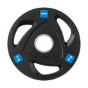 ZESTAW OBCIĄŻEŃ ŻELIWNYCH GUMOWANYCH 4x5KG, OTWÓR OLIM PIJSKI 51MM, REBEL ACTIVE