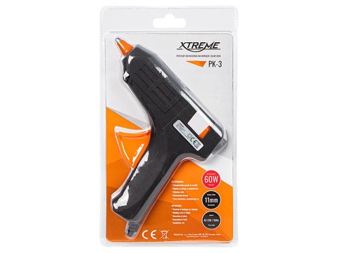 14-207# PISTOLET DO KLEJU 11MM 60W PK-3 xTREME 14-207# PISTOLET DO KLEJU 11MM 60W PK-3 xTREME