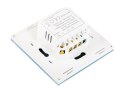 72-088# INTELIGENTNY WŁĄCZNIK ŚWIATŁA DWUKANAŁOWY SZKLANY WIFI TUYA