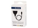 92-169# ROZGAŁĘŹNIK HDMI WTYK HDMI- 3 GNIAZDA HDMI