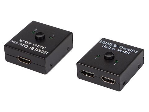 92-170# ROZGAŁĘŹNIK SWITCH HDMI 2x1 S PLITER 1x2 4K 92-170# ROZGAŁĘŹNIK SWITCH HDMI 2x1 S PLITER 1x2 4K
