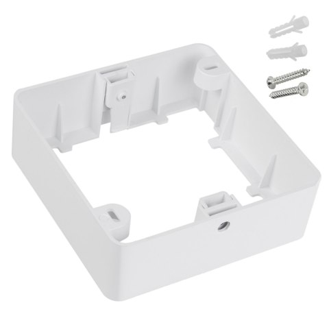 ADA PTER NATYNKOWY MACLEAN, DO PANELU LED 9W, KWADRATOWY, 120*120*38MM, MCE378 S ADA PTER NATYNKOWY MACLEAN, DO PANELU LED 9W, KWADRATOWY, 120*120*38MM, MCE378 S