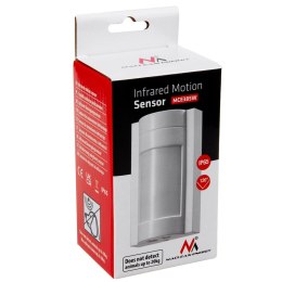 CZUJNIK RUCHU PIR MACLEAN, ZEWNĘTRZNY NA  PODCZERWIEŃ, NIE REAGUJE NA ZWIERZĘTA, MAx.1200W, IP65, MCE385 W