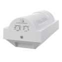 CZUJNIK RUCHU PIR MACLEAN, ZEWNĘTRZNY NA  PODCZERWIEŃ, NIE REAGUJE NA ZWIERZĘTA, MAx.1200W, IP65, MCE385 W