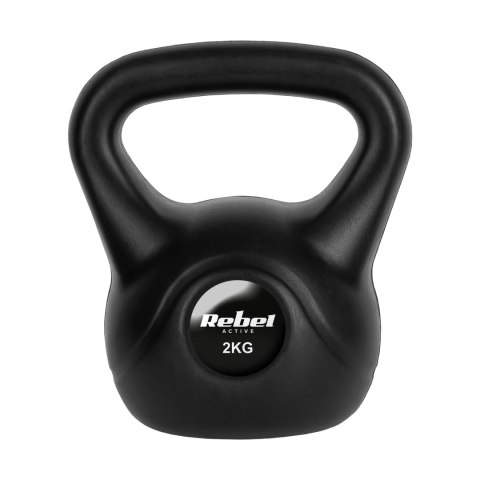 KETTLEBELL BITUMICZNY 2 KG REBEL ACTIVE KETTLEBELL BITUMICZNY 2 KG REBEL ACTIVE