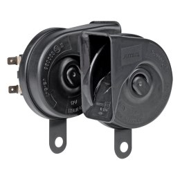 KLAKSON SYGNAŁ DŹWIĘKOWY 12V 2 SZTUKI AMIO-03622