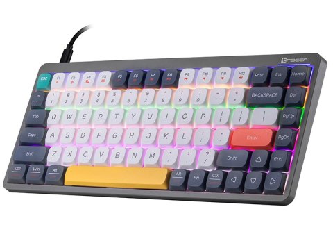 KLAWIATURA MECHANICZNA TRACER FINA 84 GREY (OUTEMU RED SWITCH) KLAWIATURA MECHANICZNA TRACER FINA 84 GREY (OUTEMU RED SWITCH)