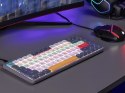 KLAWIATURA MECHANICZNA TRACER FINA 84 GREY (OUTEMU RED SWITCH)