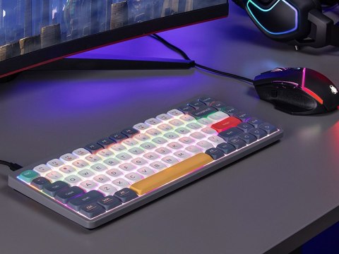 KLAWIATURA MECHANICZNA TRACER FINA 84 GREY (OUTEMU RED SWITCH) KLAWIATURA MECHANICZNA TRACER FINA 84 GREY (OUTEMU RED SWITCH)