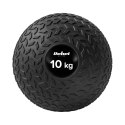 MAŁA  PIŁKA LEKARSKA DO ĆWICZEŃ REHABILITACYJNA SLAM BALL 23CM 10KG, REBEL ACTIVE