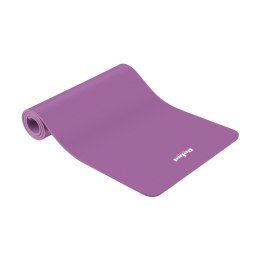 MATA GIMNASTYCZNA DO ĆWICZEŃ JOGA,  PILATES, FITNESS, 183x61CM, GRUBOŚĆ 6MM, MATERIAŁ TPE, FIOLETOWA, REBEL ACTIVE