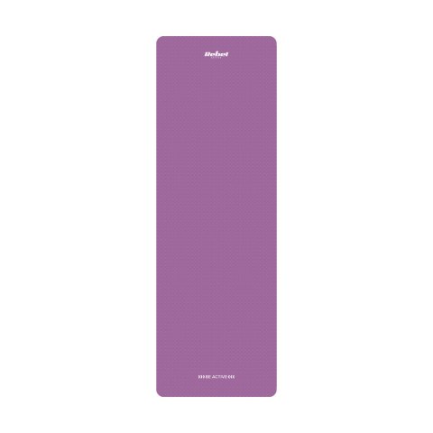 MATA GIMNASTYCZNA DO ĆWICZEŃ JOGA, PILATES, FITNESS, 183x61CM, GRUBOŚĆ 6MM, MATERIAŁ TPE, FIOLETOWA, REBEL ACTIVE MATA GIMNASTYCZNA DO ĆWICZEŃ JOGA, PILATES, FITNESS, 183x61CM, GRUBOŚĆ 6MM, MATERIAŁ TPE, FIOLETOWA, REBEL ACTIVE