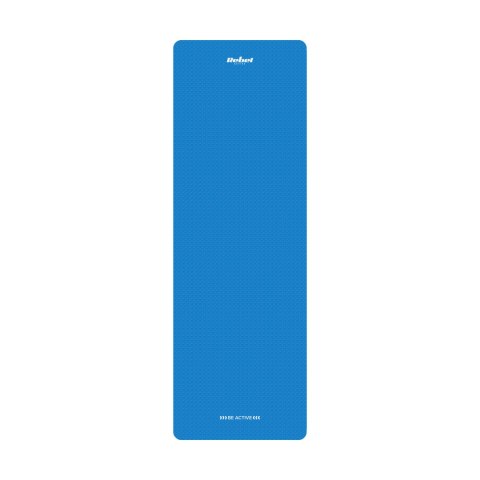 MATA GIMNASTYCZNA DO ĆWICZEŃ JOGA, PILATES, FITNESS, 183x61CM, GRUBOŚĆ 6MM, MATERIAŁ TPE, NIEBIESKA, REBEL ACTIVE MATA GIMNASTYCZNA DO ĆWICZEŃ JOGA, PILATES, FITNESS, 183x61CM, GRUBOŚĆ 6MM, MATERIAŁ TPE, NIEBIESKA, REBEL ACTIVE