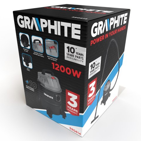ODKURZACZ 1200W, 20L ODKURZACZ 1200W, 20L
