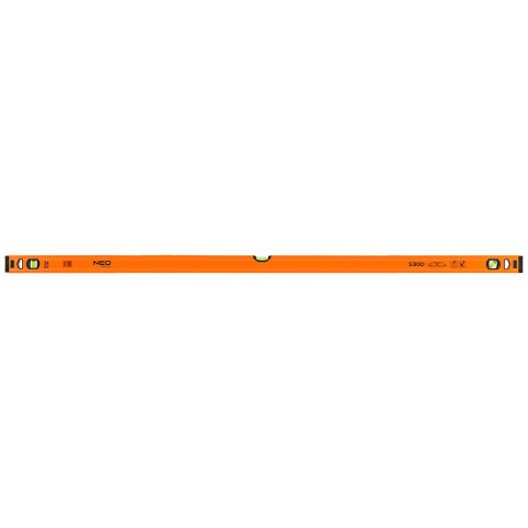 POZIOMNICA ALUMINIOWA S 300, 3 LIBELLE, 150 CM