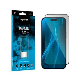 SZKŁO OCHRONNE MYSCREEN DIAMOND GLASS LITE EDGE FULL GLUE CZARNE A P PLE IPHONE 14 6.1