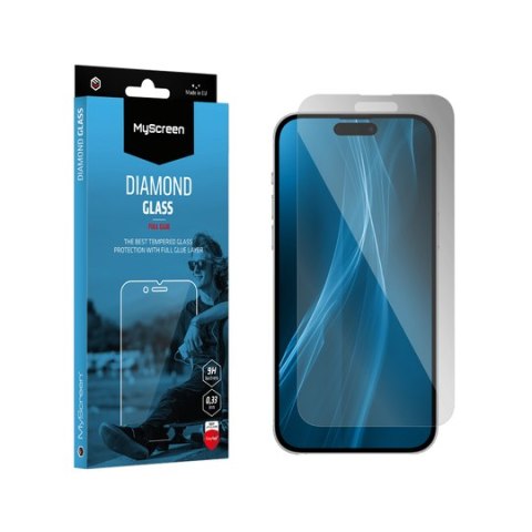 SZKŁO OCHRONNE MYSCREEN DIAMOND GLASS LITE EDGE FULL GLUE CZARNE A P PLE IPHONE 15 6.1" SZKŁO OCHRONNE MYSCREEN DIAMOND GLASS LITE EDGE FULL GLUE CZARNE A P PLE IPHONE 15 6.1"