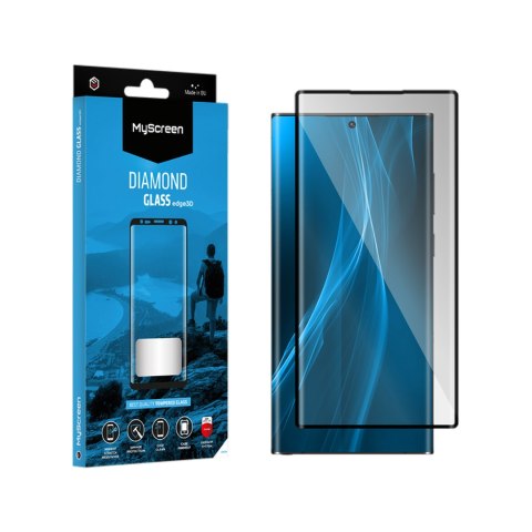 SZKŁO OCHRONNE MYSCREEN DIAMOND GLASS EDGE3D CZARNE SAMSUNG GALAxY S22 ULTRA SZKŁO OCHRONNE MYSCREEN DIAMOND GLASS EDGE3D CZARNE SAMSUNG GALAxY S22 ULTRA