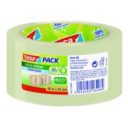 TAŚMA  PAKOWA ECO 66M:50MM TRANS PARENT