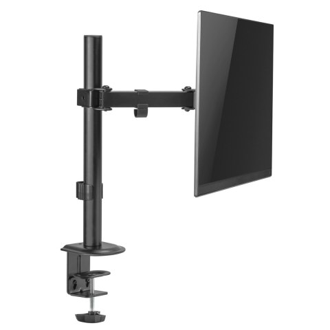 UCHWYT BIURKOWY DO MONITORA LCD MACLEAN, POJEDYNCZE RAMIĘ, VESA 75x75 ORAZ 100x100, 17-32", 9KG, MC-572N UCHWYT BIURKOWY DO MONITORA LCD MACLEAN, POJEDYNCZE RAMIĘ, VESA 75x75 ORAZ 100x100, 17-32", 9KG, MC-572N