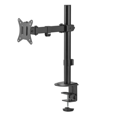 UCHWYT BIURKOWY DO MONITORA LCD MACLEAN, POJEDYNCZE RAMIĘ, VESA 75x75 ORAZ 100x100, 17-32", 9KG, MC-572N UCHWYT BIURKOWY DO MONITORA LCD MACLEAN, POJEDYNCZE RAMIĘ, VESA 75x75 ORAZ 100x100, 17-32", 9KG, MC-572N