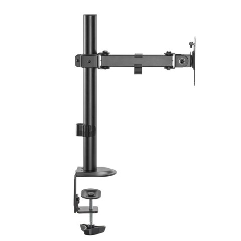 UCHWYT BIURKOWY DO MONITORA LCD MACLEAN, POJEDYNCZE RAMIĘ, VESA 75x75 ORAZ 100x100, 17-32", 9KG, MC-572N UCHWYT BIURKOWY DO MONITORA LCD MACLEAN, POJEDYNCZE RAMIĘ, VESA 75x75 ORAZ 100x100, 17-32", 9KG, MC-572N