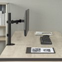 UCHWYT BIURKOWY DO MONITORA LCD MACLEAN,  POJEDYNCZE RAMIĘ, VESA 75x75 ORAZ 100x100, 17-32", 9KG, MC-572N