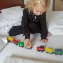 KOLEJKA DREWNIANA-  POCIĄG 12SZT. KRUZZEL 23522