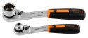 ZESTAW NASADEK  PRZELOTOWYCH 1/4" + 3/8", 46 SZT.