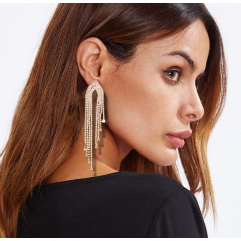 KOLCZYKI KRYSZTAŁOWE K1622Z