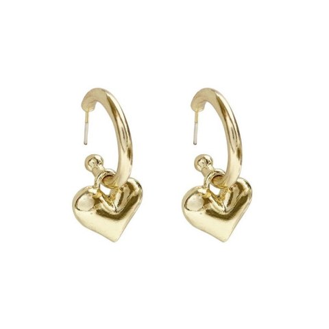 KOLCZYKI SZTYFTY SERCA WISZĄCE K1523